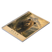 Carnet Forêts de Bear Mountain VINTAGE (Côté gauche)