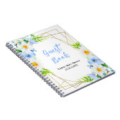 Carnet Forget-Me-Nots and Daisies Baby Shower Guest Book (Côté Droit)