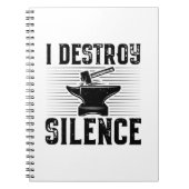 Carnet Forging Gift | Blacksmith Blacksmier Anvil (Devant)