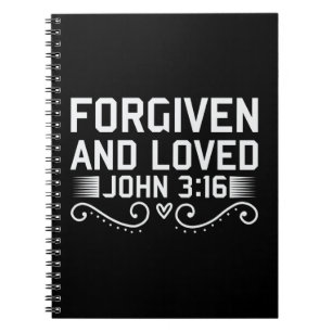 Carnet Forgiven And Loved John 316 Bible