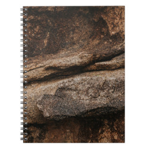 Carnet Formation de roches Brown et grises