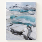 Carnet Formations glaciaires de glace en hiver (Dos)