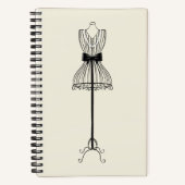 Carnet Forme de robe (Recto)