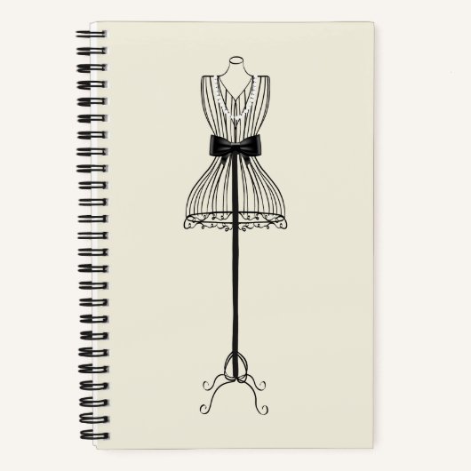Carnet Forme de robe (Recto)
