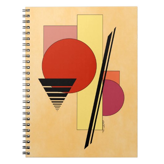 Carnet Formes Abstraites (Devant)