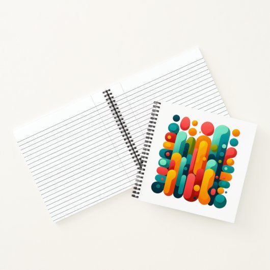 Carnet formes abstraites (Intérieur)