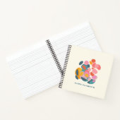 Carnet Formes Abstraites Design d'art moderne Personnalis (Intérieur)