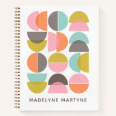 Carnet Formes Abstraites géométriques du milieu du siècle (Devant)