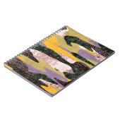 Carnet Formes Camo : Vivid Collage Montage. (Côté gauche)