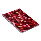 Carnet Formes cardiaques Texture-20622 (Côté Droit)