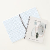 Carnet Formes d'aquarelle Abstraites souples Noteb person (Intérieur)