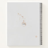 Carnet Formes d'aquarelle Abstraites souples Noteb person (Dos)