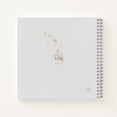 Carnet Formes d'aquarelle Abstraites souples personnalisé (Dos)