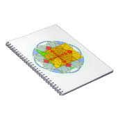 Carnet Formes d'or de rectangle (Côté Droit)