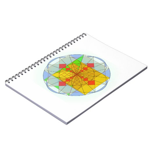 Carnet Formes d'or de rectangle (Côté gauche)