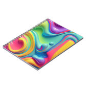 Carnet Formes en plastique arc-en-ciel (Côté gauche)