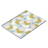 Carnet Formes et points pastel (Côté gauche)