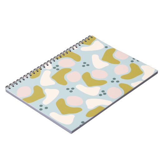 Carnet Formes et points pastel (Côté gauche)