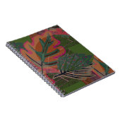 Carnet formes feuilles et géométriques. (Côté Droit)