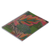 Carnet formes feuilles et géométriques. (Côté gauche)