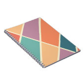 Carnet Formes géométriques abstraites colorées (Côté Droit)