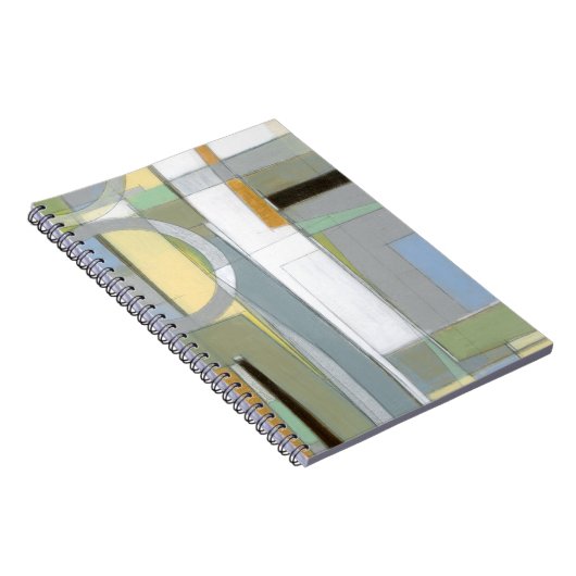 Carnet Formes géométriques Abstraites colorées (Côté Droit)