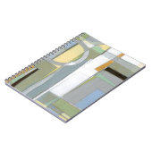 Carnet Formes géométriques Abstraites colorées (Côté gauche)