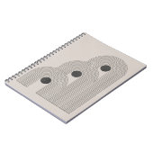 Carnet formes géométriques Abstraites du milieu du siècle (Côté gauche)