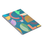 Carnet Formes géométriques Abstraites Impression recto-ve (Côté Droit)