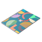 Carnet Formes géométriques Abstraites Impression recto-ve (Côté gauche)