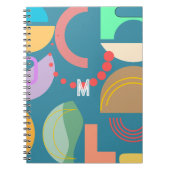 Carnet Formes géométriques Abstraites Impression recto-ve (Devant)