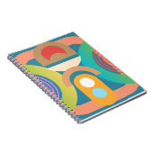 Carnet Formes géométriques Abstraites minimalistes pâles (Côté Droit)