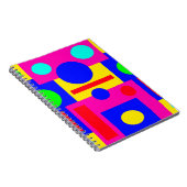 Carnet Formes géométriques colorées (Côté Droit)