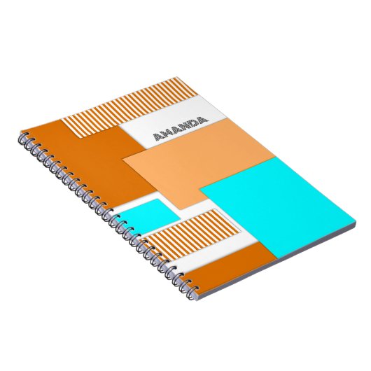 Carnet Formes géométriques découpées en papier (Côté Droit)