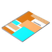 Carnet Formes géométriques découpées en papier (Côté gauche)