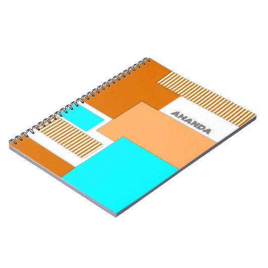 Carnet Formes géométriques découpées en papier (Côté gauche)