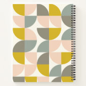 Carnet Formes géométriques mignonnes Pastel Personnalisée (Dos)