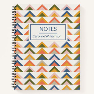 Carnet Formes géométriques mignonnes Terre Automne Person