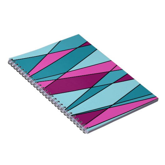 Carnet formes géométriques modernes Abstraites triangles  (Côté Droit)