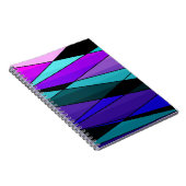 Carnet formes géométriques modernes Abstraites triangles (Côté Droit)