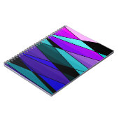 Carnet formes géométriques modernes Abstraites triangles (Côté gauche)
