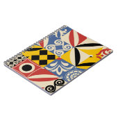 Carnet Formes géométriques rétro : azulejos. (Côté gauche)