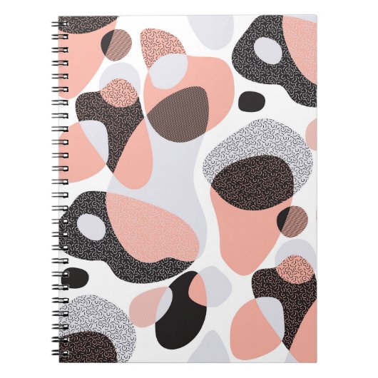 Carnet Formes naturelles : Texture géométrique sans joint (Devant)