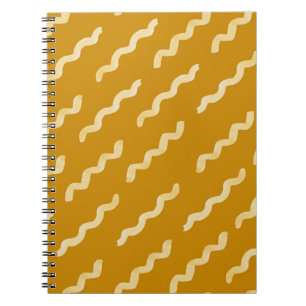 Carnet Formes organiques motif naïf. Aquarelle abstraite