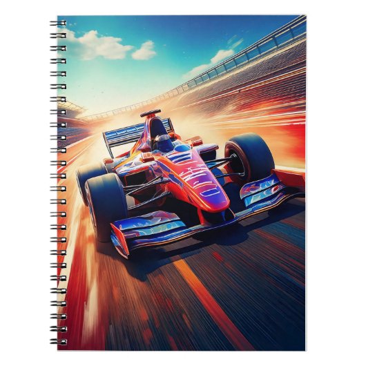 Carnet - Formule 1 (Devant)