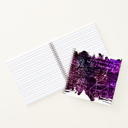 Carnet Formules dans l'espace mathématique (Intérieur)