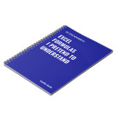 Carnet Formules Excel que je prétends comprendre (Côté gauche)