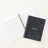 Carnet Formules Math Chalkboard (Intérieur)