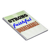 Carnet Fort Fidèle Indestructible (Côté Droit)
