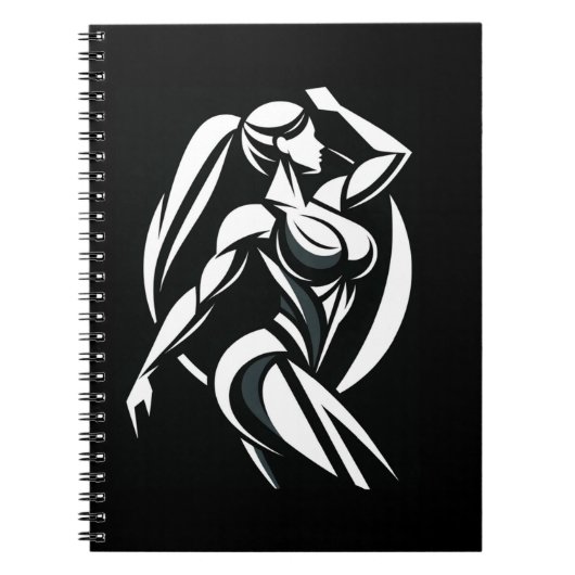 Carnet Forte condition physique féminine Formation person (Devant)